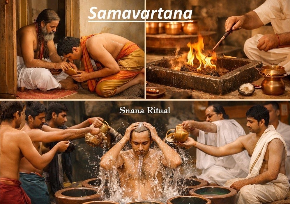 Samavartana: The Sacred Bath of Knowledge