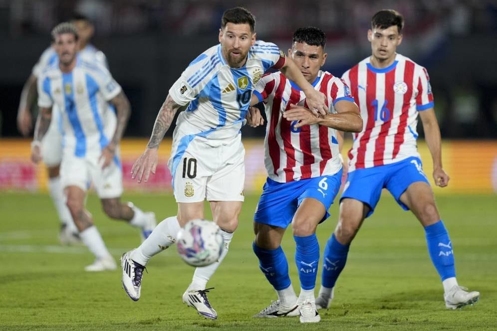 Hasil Paraguay vs Argentina 2-1