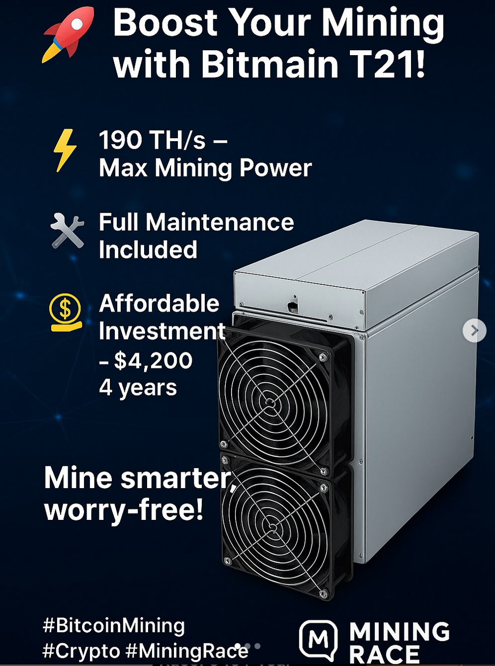 Bitmain T21 — Mining RACE