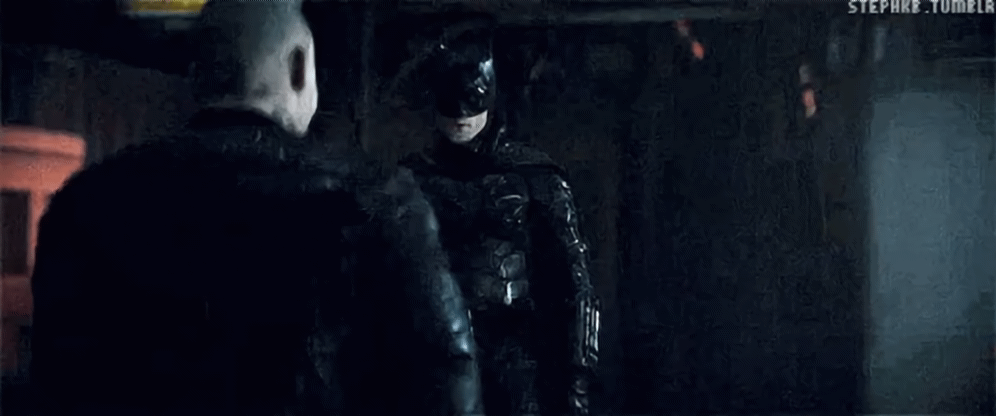 “They think I am hiding in the shadows, but I am the shadows. I’m vengeance.” — BatPattinson. Credits: Warner Bros. Pictures and DC Films
