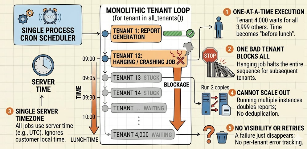 How to Run Scheduled Jobs in a Multi-Tenant App