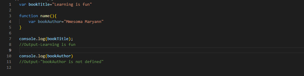 Difference between let,const and var. | by Amaraizu Mmesoma | Medium