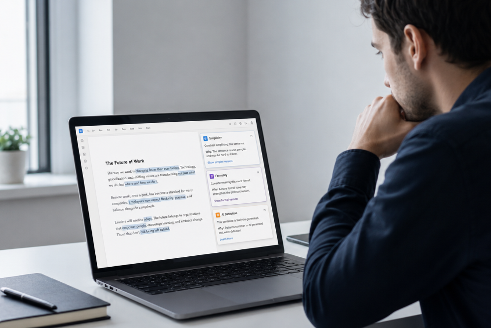 What to Do When Grammarly, ChatGPT, and an AI Detector All Give Different Advice