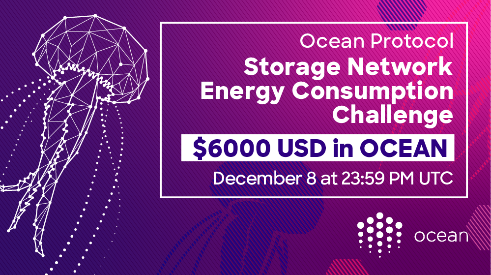 Introducing the latest Ocean Data Challenge Storage Network Energy